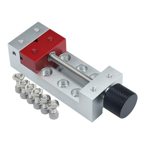 Breeshy Professionelle 100 -mm -Gravurmaschine, Spannung mit Aluminiumkiefer, Flache Nasenbearbeitungsklemme und 6 Schrauben Breeshy Professionelle 100 -mm -Gravurmaschine, Spannung mit Aluminiumkiefer, Flache Nasenbearbeitungsklemme und 6 Schrauben von Breeshy