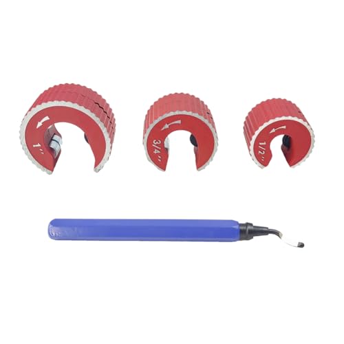 Breeshy Rohrschneide-Set aus Kupfer, runder Rohrschneider, Schneidemesser, 1/2 Rohrschneider, Schneidwerkzeug zum Schneiden von Kupfer- und Aluminiumrohren von Breeshy