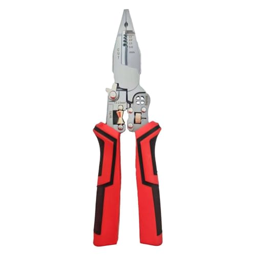 Breeshy Vielseitige Abisolierzange mit Strommessung Elektrikerzange Multifunktionale Abisolierzange von Breeshy