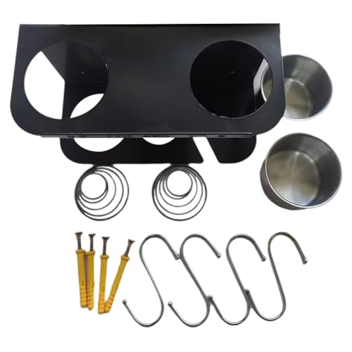 Breeshy Wandhalterung für Fett, manuell, für Werkstatt, Geschäft, Garage, mit 2 Tropfbechern Breeshy Wandhalterung für Fett, manuell, für Werkstatt, Geschäft, Garage, mit 2 Tropfbechern von Breeshy