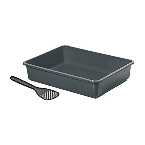 Breker Kotwanne Kunststoff mit Schaufel - Kunststoffschale - Kunststoffbecken -42 x 32 x 9 cm von Breker