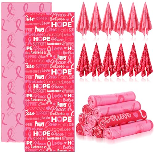 Breling Kühlhandtücher für Brustkrebs-Bewusstsein, 78,7 x 27,9 cm, rosa Schleife, atmungsaktiv, kühles Rosa, Mikrofaser-Handtuch für Brustkrebs, Spendenaktionen, Überlebende, Geschenke, klassisch, 24 Breling Kühlhandtücher für Brustkrebs-Bewusstsein, 78,7 x 27,9 cm, rosa Schleife, atmungsaktiv, kühles Rosa, Mikrofaser-Handtuch für Brustkrebs, Spendenaktionen, Überlebende, Geschenke, klassisch, 24 von Breling