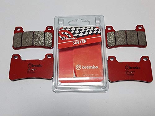 4 Bremsbeläge vorne Brembo SA rot gesintert CBR RR 600 2005-2008 CBR RR ABS 600 2009-2017 VFR X Cross Runner 800 2015-2016 von Brembo