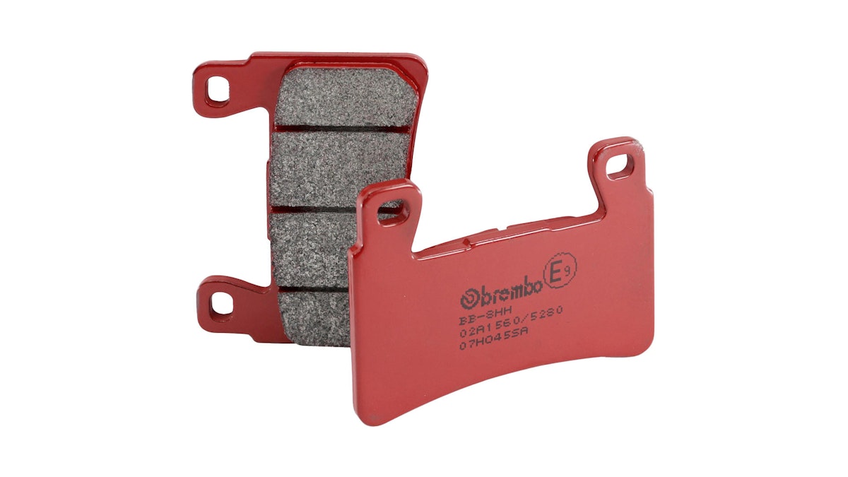 Brembo Bremsbelag Typ SA, Sintermetall mit ABE, Bremsbelag "07HO45" Satz Brembo Bremsbelag Typ SA, Sintermetall mit ABE, Bremsbelag "07HO45" Satz von Brembo