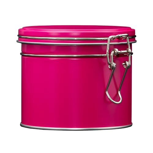 Vorratsdose mit Bügelverschluss 1 Stück 102/90 mm pink, Aufbewahrungsdose für Gewürze, Kräuter, Tee oder Kaffee - Bremer Gewürzhandel von Bremer-Gewürzhandel Genuss leben.