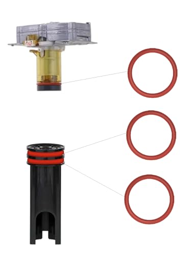 3 x O-Ring Dichtung kompatibel mit Delonghi EABI EAM ECA ECAM ESAM EPAM ETAM AEG Philips für die Brüheinheit Brühgruppe Anpresskolben und Thermoblock 3 x O-Ring Dichtung kompatibel mit Delonghi EABI EAM ECA ECAM ESAM EPAM ETAM AEG Philips für die Brüheinheit Brühgruppe Anpresskolben und Thermoblock von BremerLuft