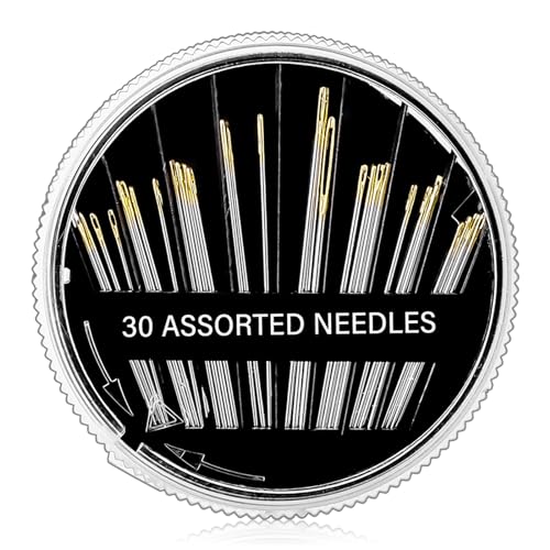 30 Stück Nähnadeln Set Nähnadeln Handnadeln Nähnadel Nähnadeln Mit Großem Öhr Nadeln Nähen Nähnadeln Großes Öhr Sticknadeln Mit Spitze Stopfnadeln Inklusive Aller Zum Handnähen Benötigten Längen 30 Stück Nähnadeln Set Nähnadeln Handnadeln Nähnadel Nähnadeln Mit Großem Öhr Nadeln Nähen Nähnadeln Großes Öhr Sticknadeln Mit Spitze Stopfnadeln Inklusive Aller Zum Handnähen Benötigten Längen von Bremorou