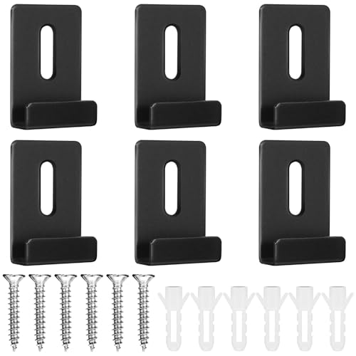 6 Sätze Spiegelhalterung Wand U Winkel Halterung Spiegelhalter Clips Metall Glasklemme Schwarz Spiegelhalterung Mit Schrauben Langlebige Halteklammern Zur Befestigung Für Badezimmer Schlafzimmer 6 Sätze Spiegelhalterung Wand U Winkel Halterung Spiegelhalter Clips Metall Glasklemme Schwarz Spiegelhalterung Mit Schrauben Langlebige Halteklammern Zur Befestigung Für Badezimmer Schlafzimmer von Bremorou