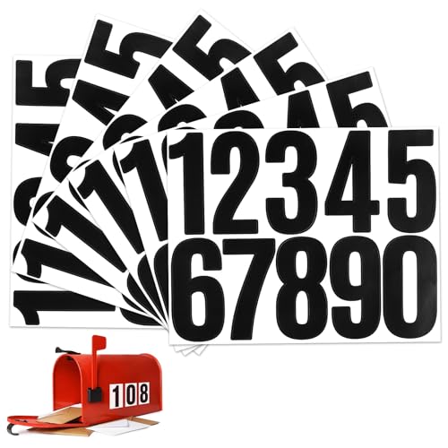 6 Stück Aufkleber Hausnummer Zahlen Wetterfester Klebezahlen Briefkasten Sticker Reflektierende Briefkastennummern Große Vinyl Nummernaufkleber Selbstklebende Zahlenaufkleber Für Postkasten Schilder 6 Stück Aufkleber Hausnummer Zahlen Wetterfester Klebezahlen Briefkasten Sticker Reflektierende Briefkastennummern Große Vinyl Nummernaufkleber Selbstklebende Zahlenaufkleber Für Postkasten Schilder von Bremorou