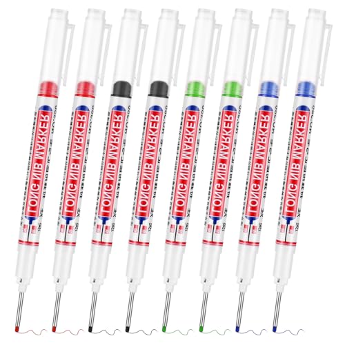 8 Stück Lochmarker Bohrlochmarker Metall Tiefenlochmarker Tieflochmarker Bohrlochmarkierungen Extralange Spitze Markierstifte Tieflochmarker Bleistift Tiefenlochmarker Für Wand Karton Baustellen Stift 8 Stück Lochmarker Bohrlochmarker Metall Tiefenlochmarker Tieflochmarker Bohrlochmarkierungen Extralange Spitze Markierstifte Tieflochmarker Bleistift Tiefenlochmarker Für Wand Karton Baustellen Stift von Bremorou