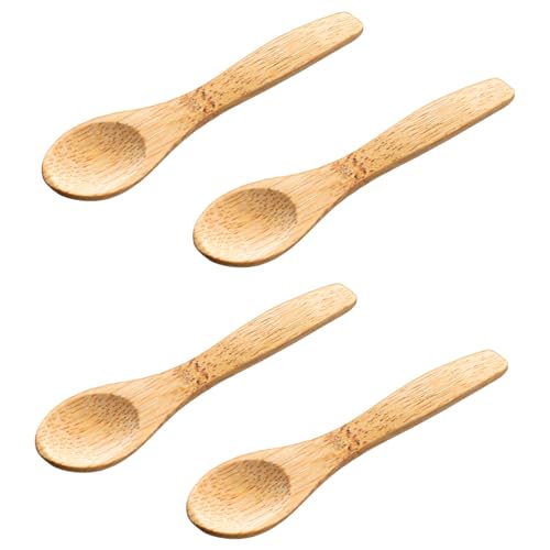 Teelöffel Holz Holzlöffel Klein Mini Löffel, gewürzlöffel mini, holz löffel, Holzespressolöffel, kleine Naturlöffel, Teelöffel aus holzlöffel für trinkschokolade, für Gläser Zucker Sahne Honig von Bremorou