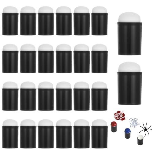 Multifunktional Fingerschwamm Mit Kunststoffgriff, Malerei Schwamm Finger, 24 Stück Finger Schwamm Daubers, Zeichnung Schaum Für DIY Vorlagen, Gemälde, Druckfarben, Kartenherstellung Multifunktional Fingerschwamm Mit Kunststoffgriff, Malerei Schwamm Finger, 24 Stück Finger Schwamm Daubers, Zeichnung Schaum Für DIY Vorlagen, Gemälde, Druckfarben, Kartenherstellung von Bremorou