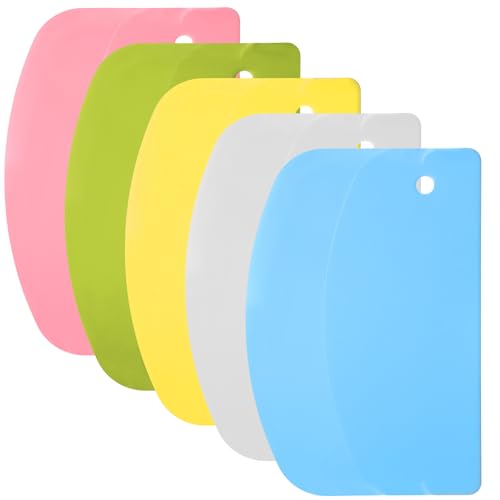 Teigschaber Silikon Set - 5 Stück Kunststoff Teigspatel, Teigschaber Silikon, Silicone Spatula, Teigspachtel, Teigkarte, Spatel Küche, Backspachtel für Brot Backen Kuchenschaber Backen Zubehör Teigschaber Silikon Set - 5 Stück Kunststoff Teigspatel, Teigschaber Silikon, Silicone Spatula, Teigspachtel, Teigkarte, Spatel Küche, Backspachtel für Brot Backen Kuchenschaber Backen Zubehör von Bremorou