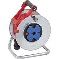 Brennenstuhl - 1199854 Kabeltrommel 25.00 m Blau Frankreich-Stecker von Brennenstuhl