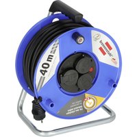 Brennenstuhl - 9123020540 Kabeltrommel 40 m Schwarz Schutzkontakt-Stecker von Brennenstuhl