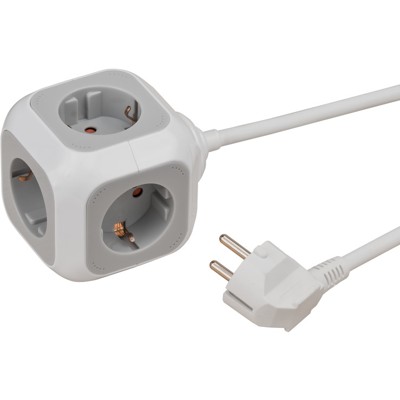 ALEA-Power Steckdosenwürfel 4-fach, 1,4m H05VV-F 3G1,5 von Brennenstuhl