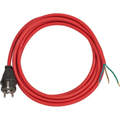 Anschlusskabel IP44 3m rot H05RR-F 3G1,5 von Brennenstuhl