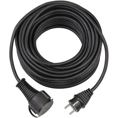 BREMAXX Verlängerungskabel IP44 15m schwarz AT-N05V3V3-F 3G1,5 von Brennenstuhl