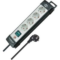BRENNENSTUHL Steckdosenleiste 4-fach 1951540101 Premium-Line schwarz/lichtgrau 5m 1951540101 BRENNENSTUHL Steckdosenleiste 4-fach 1951540101 Premium-Line schwarz/lichtgrau 5m 1951540101 von Brennenstuhl