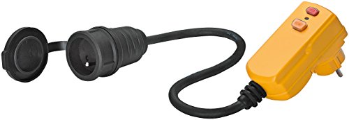 Brennenstuhl 1132731 Adapter mit Verlängerungskabel 16 A/230 V + Stecker IP44 10 mA 0,5 m H07RN-F 3 G1,5 von Brennenstuhl