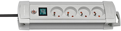 Brennenstuhl 1390551064 PGG4 Premium Plus 4-fach 1.8 m H05VV-F 3G1,5, grau Brennenstuhl 1390551064 PGG4 Premium Plus 4-fach 1.8 m H05VV-F 3G1,5, grau von Brennenstuhl