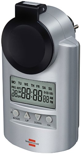 Brennenstuhl 1507495 Primera-Line Timer DT IP 44 Wochentimer, grau von Brennenstuhl