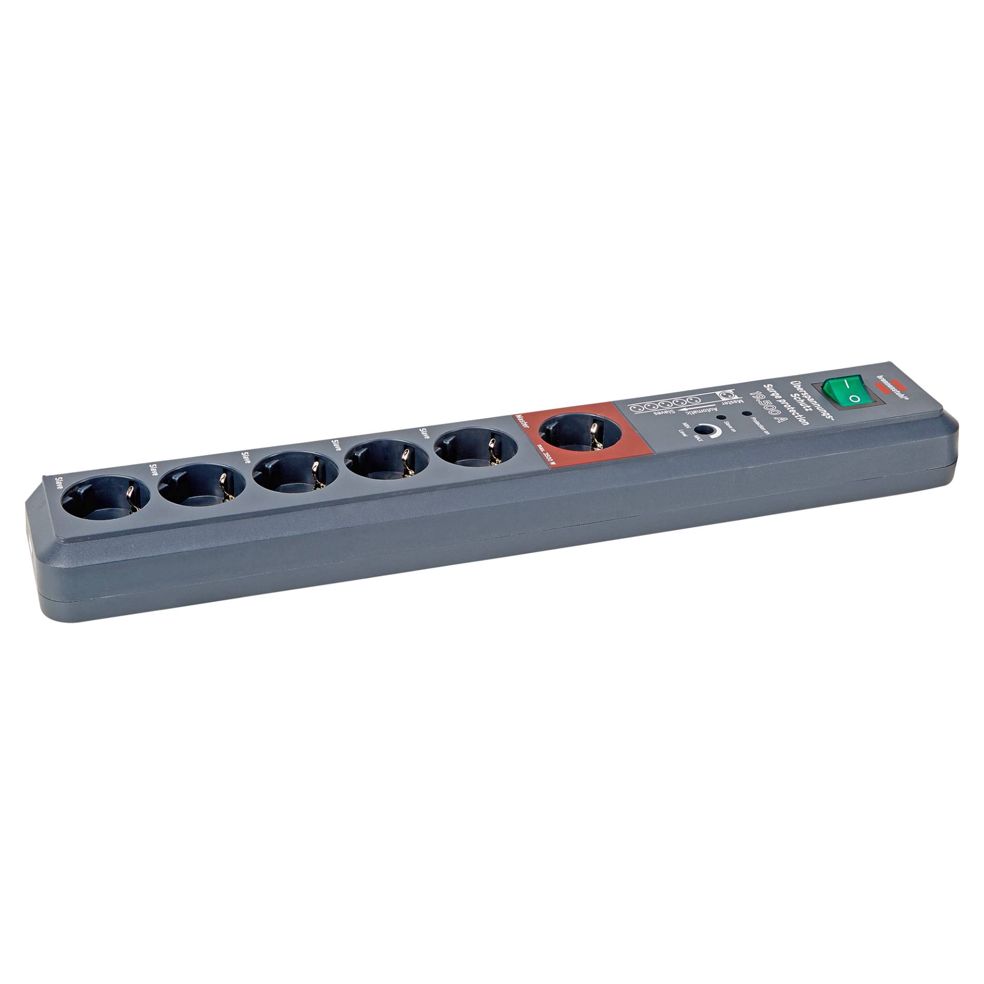 Brennenstuhl Automatik-Steckdosenleiste 'Secure-Tec' 6-fach anthrazit 3 m Brennenstuhl Automatik-Steckdosenleiste 'Secure-Tec' 6-fach anthrazit 3 m von Brennenstuhl