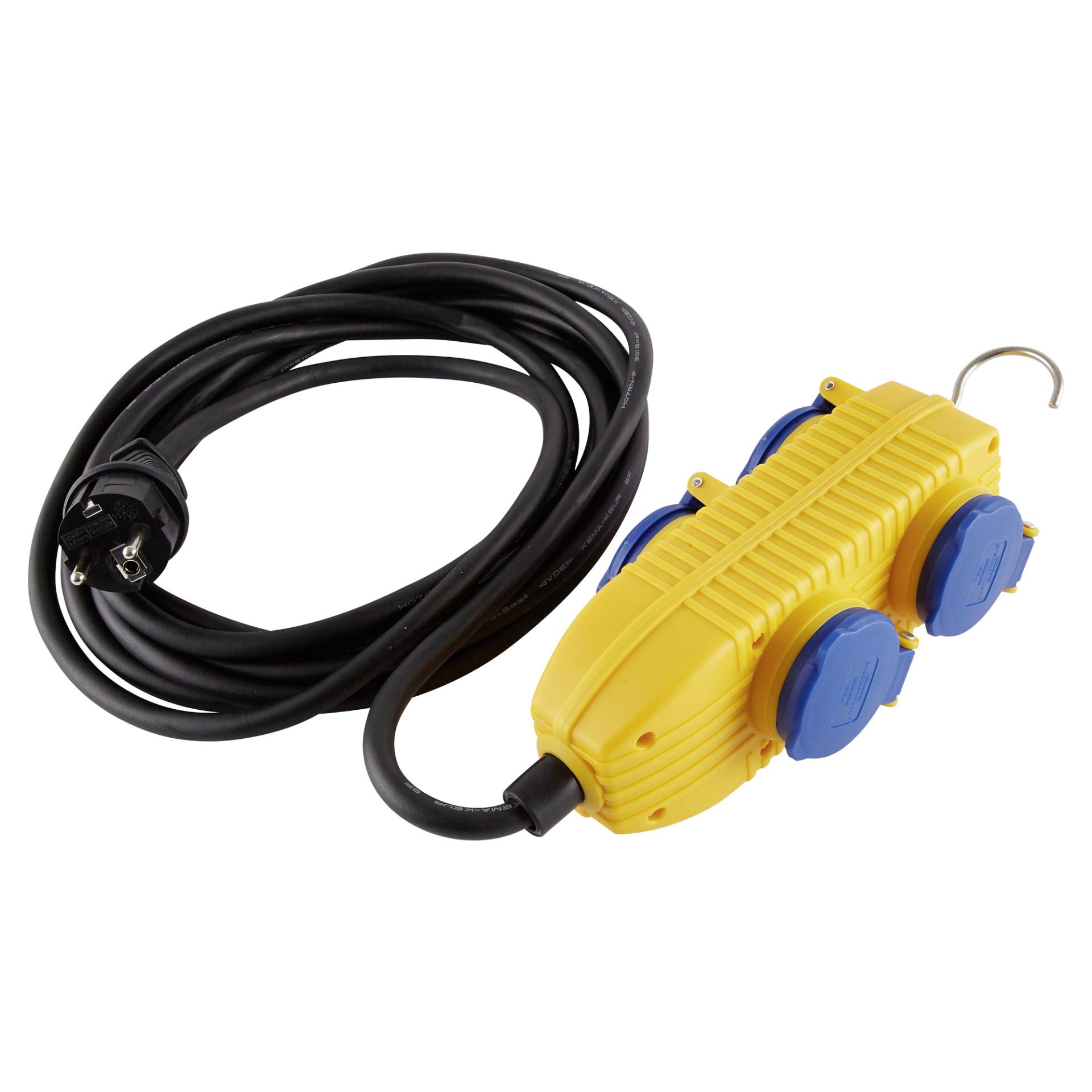 Brennenstuhl Baustellenkabel IP 54 mit Powerblock 4-fach 5m Brennenstuhl Baustellenkabel IP 54 mit Powerblock 4-fach 5m von Brennenstuhl