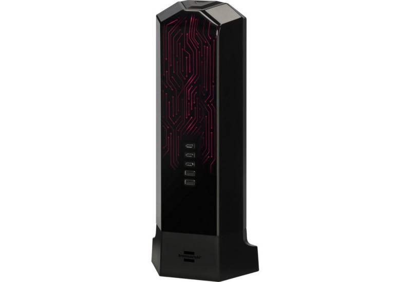 Brennenstuhl Brennenstuhl Gaming Tower 9fach RGB Light, Mehrfachsteckdose von Brennenstuhl
