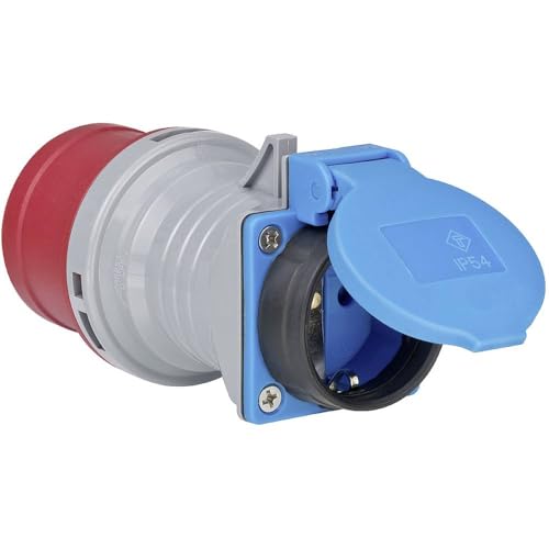 Brennenstuhl CEE Adapter IP44 (Stecker: CEE 400V/16A, Steckdose: 230V/16A) von Brennenstuhl
