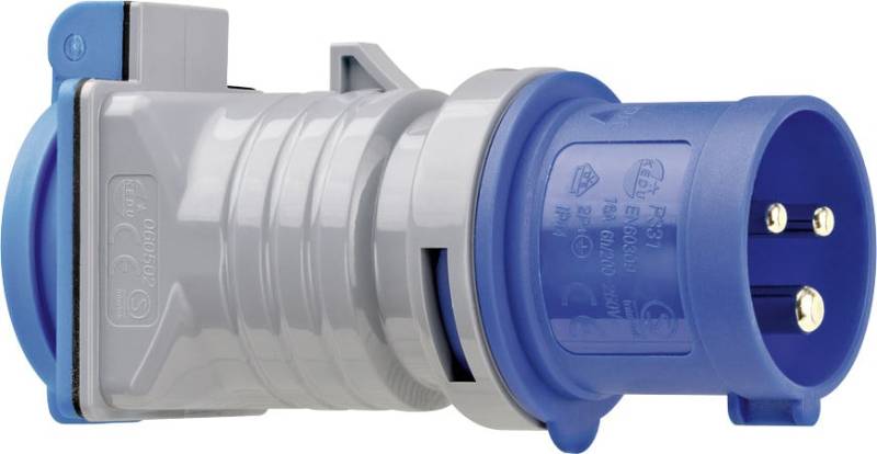 Brennenstuhl CEE-Adapter IP44 CEE-Stecker auf Schutzkontakt-Steckdose von Brennenstuhl