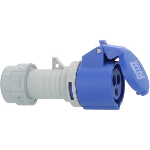 Brennenstuhl CEE-Kupplung 230V/16A (für die Verwendung im Außenbereich IP44, schraubbare Anschlusstechnik, 3-polig) von Brennenstuhl