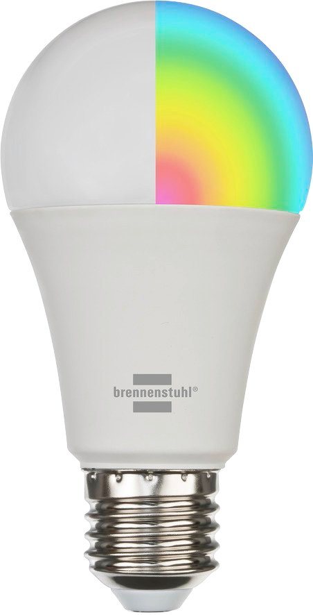 Brennenstuhl LED-Leuchtmittel Connect WiFi SB 810, E27, Farbwechsler, SmartHome-fähig, mit Timer von Brennenstuhl