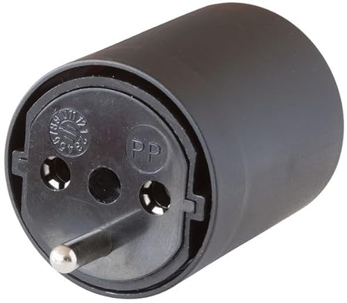 Brennenstuhl Fix-Adapter DE auf CH schwarz 230V 3-polig Brennenstuhl Fix-Adapter DE auf CH schwarz 230V 3-polig von Brennenstuhl
