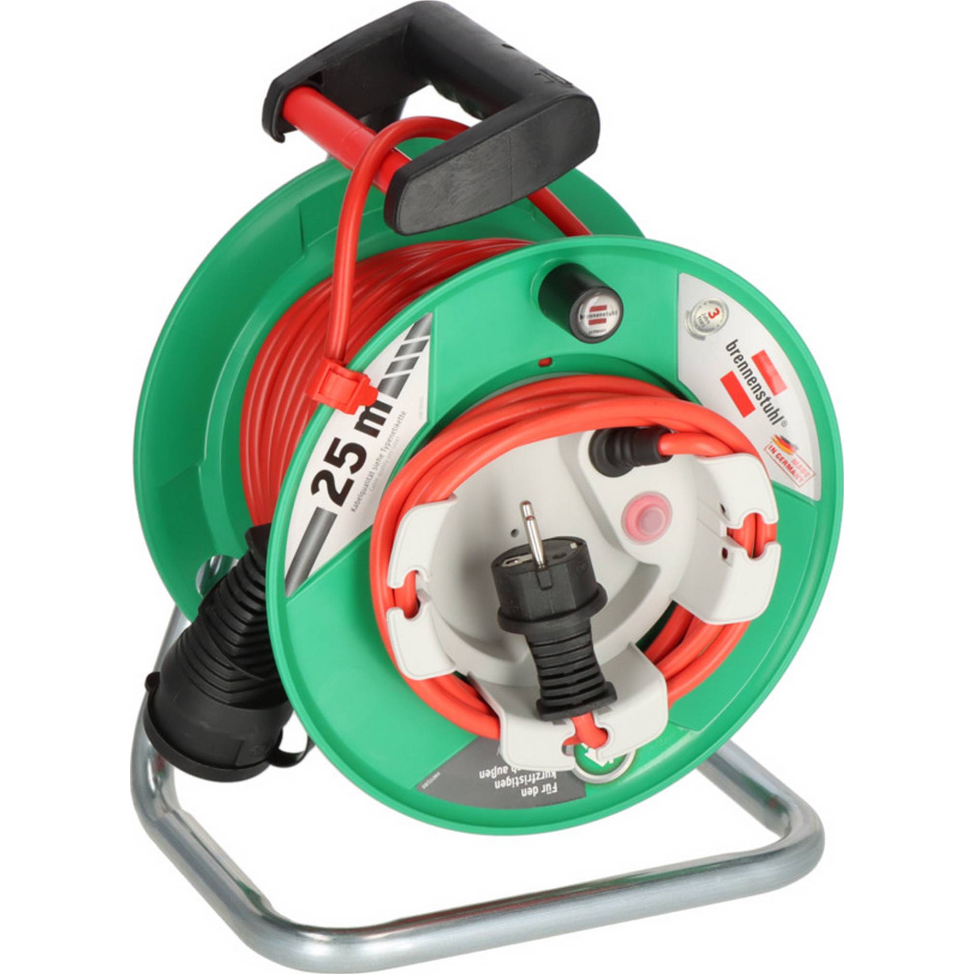 Brennenstuhl Gartenkabeltrommel H05VV-F3G1.5 grün/rot 23 + 2 m Brennenstuhl Gartenkabeltrommel H05VV-F3G1.5 grün/rot 23 + 2 m von Brennenstuhl