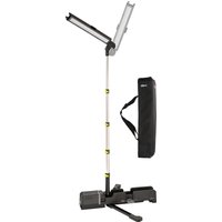 Brennenstuhl LED Arbeitsleuchte "Multi Battery LED Akku Teleskop Arbeitsstrahler 6050 MA", Leuchtmittel LED-Modul  LED fest integriert, höhenverstellbar, kompatibel mit 18V Akkus 11 verschiedener Hersteller von Brennenstuhl