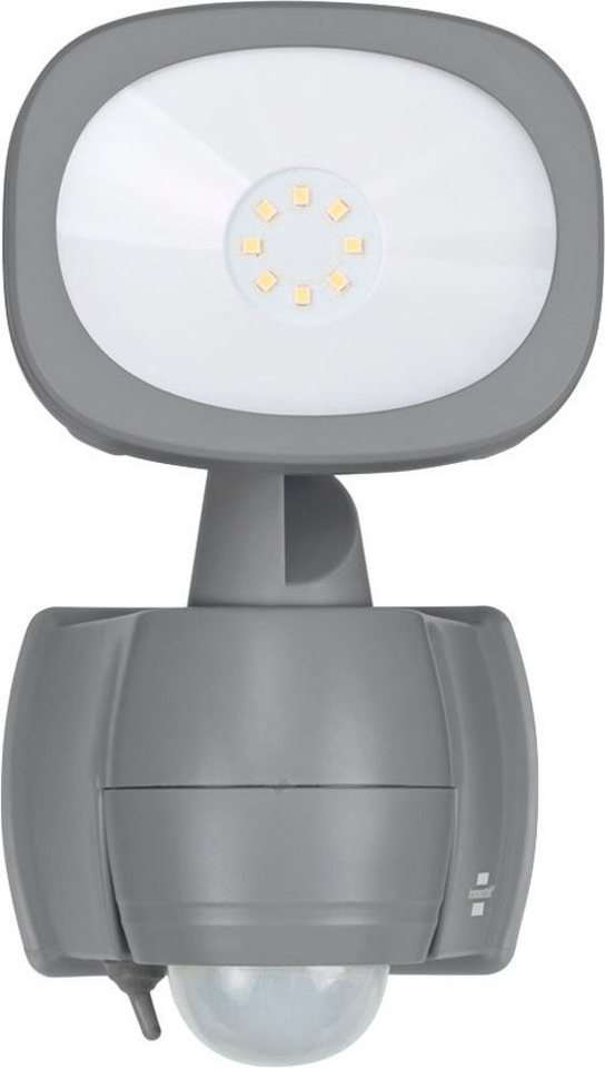 Brennenstuhl LED Außen-Wandleuchte LUFOS, Bewegungsmelder, LED fest integriert, Neutralweiß, mit Batterie und Bewegungsmelder von Brennenstuhl