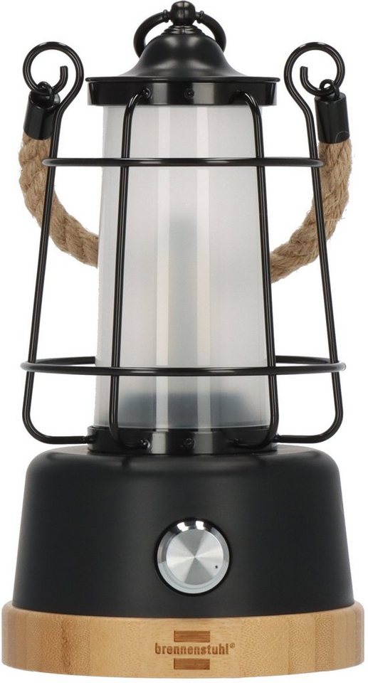 Brennenstuhl LED Gartenleuchte Akku Campinglampe CAL 1, LED fest integriert, bis zu 75h Leuchtdauer, stufenlos dimmbar, Farbtemperatur einstellbar von Brennenstuhl