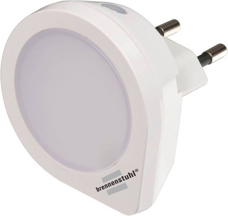 Brennenstuhl LED Nachtlicht NL 01 QD, Ein-/Ausschalter, LED fest integriert, Warmweiß, mit Dämmerungssensor von Brennenstuhl
