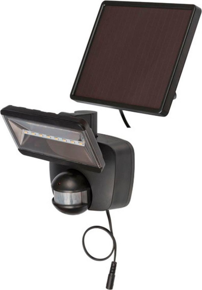 Brennenstuhl LED Solarleuchte SOL 800, Bewegungsmelder, LED fest integriert, Tageslichtweiß, mit Bewegungsmelder und Solar-Panel von Brennenstuhl