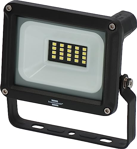 Brennenstuhl LED Strahler JARO 1060 / LED-Leuchte 10W für außen (LED-Außenstrahler zur Wandmontage, LED-Fluter 1150lm aus Aluminium, IP65) von Brennenstuhl