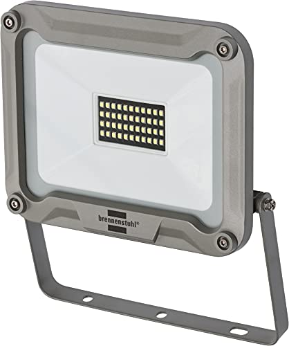 Brennenstuhl LED Strahler JARO 3050 (30W, 2650lm, 6500K, IP65, LED Fluter zur Wandmontage aus hochwertigem Aluminium) von Brennenstuhl