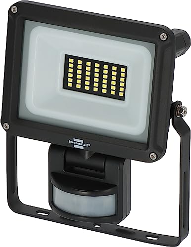 Brennenstuhl LED Strahler JARO 3060 P (LED Wandstrahler für außen IP65, 20W, 2300lm, 6500K, mit Bewegungsmelder und Dämmerungssensor) von Brennenstuhl