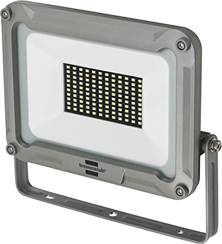 Brennenstuhl LED Strahler JARO 7050 (80W, 7100lm, 6500K, IP65, LED-Außenstrahler zur Wandmontage aus Aluminium) von Brennenstuhl