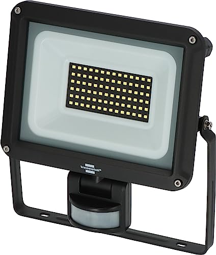 Brennenstuhl LED Strahler JARO 7060 P (LED Wandstrahler für außen IP65, 50W, 5800lm, 6500K, mit Bewegungsmelder und Dämmerungssensor) von Brennenstuhl