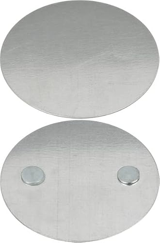 Brennenstuhl Magnet Montageplatte BR 1000 (Magnethalterung für Rauchmelder) silber 4er Pack von Brennenstuhl