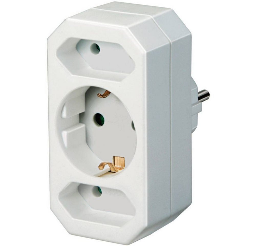 Brennenstuhl Mehrfachsteckdose, Steckdosenadapter 3-fach 1508050 Steckdosenverteiler Brennenstuhl Mehrfachsteckdose, Steckdosenadapter 3-fach 1508050 Steckdosenverteiler von Brennenstuhl