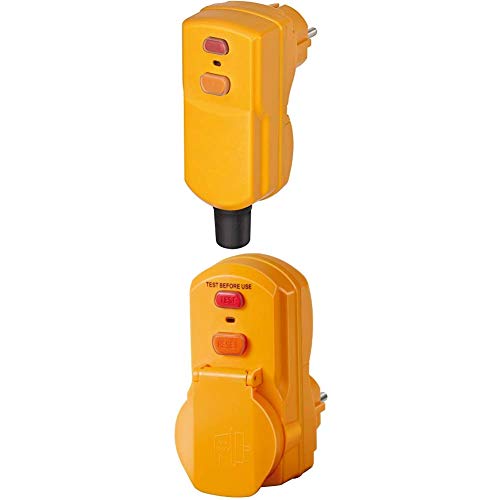 Brennenstuhl Personenschutz-Stecker BDI-S 2 30 IP55 und Personenschutz-Adapter BDI-A 2 30 IP54 von Brennenstuhl