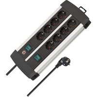 Brennenstuhl Premium-Alu-Line Technik Steckdosenleiste 8-fach Duo schwarz 3m H05VV-F 3G1,5 4-fach schaltbare Steckdosen Brennenstuhl Premium-Alu-Line Technik Steckdosenleiste 8-fach Duo schwarz 3m H05VV-F 3G1,5 4-fach schaltbare Steckdosen von Brennenstuhl