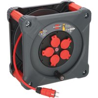 Brennenstuhl Professional Baustellen-Kabeltrommel KA 3210 5 IP44, 33m H07BQ-F 3G2,5 von Brennenstuhl